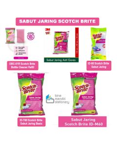 Sabut Pencuci Perabotan Piring Jaring Scotch Brite