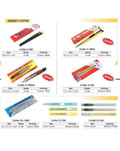 Toko Atk Grosir Bina Mandiri Stationery Jual Macam macam Pisau Kater Cutter Kecil di Toko ATK Lengkap
