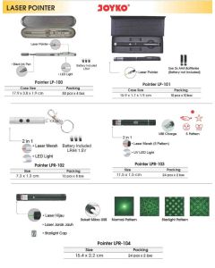 Toko Atk Grosir Bina Mandiri Stationery Jual Laser Pointer Joyko Green & red (Hijau / merah) untuk presentasi 