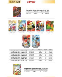 Toko Atk Grosir Bina Mandiri Stationery Jual Kertas Print Foto Mengkilat A4-A3- Photo Paper Glossy Double Side Ink Jet Paper