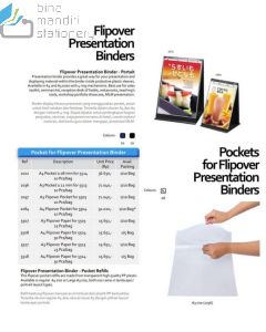 Gambar Map presentasi Bantex 5507-00 Paper Flipover A3 merek Bantex