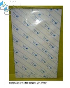 Gambar Atk Bintang Obor Kertas Bergaris Folio ( Engkel ) 500 Lembar Beli di Toko Bina Mandiri Stationery harga murah semua peralatan sekolah lengkap