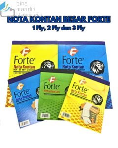 Forte Nota kontan Besar 3 Ply
