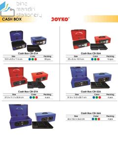 Jual Joyko CB-21A CB-26A CB-27A CB-32A CB-36A Cash Box Kotak Penyimpanan Uang Kas Kasir di Konter termurah harga grosir Jakarta