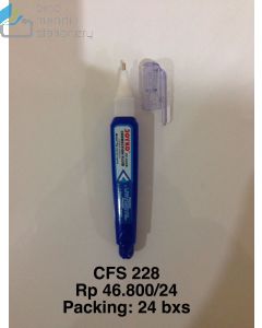 Joyko Correction Fluid CF-S228 (Besi) Tip-ex Penghapus Pulpen Cair