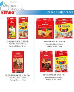 Gambar Pensil Warna Kenko Pencil Colour CP-12 F merek Kenko