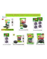 Sabut cuci piring dan peralatan dapur stainless scotch brite ID-C01 | ID-SS | ID-SSM | ID-SSP |ID-SSXL | ID-T57N | ID-T58