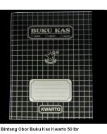 Buku Kas 2 kolom / 3 Kolom (pencatatan-akuntansi-Debet-Kredit-Saldo) Merk Bintang Obor ukuran Folio/Kwarto 50 lembar 100 lembar Murah di Toko ATK Bina Mandiri