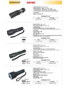 Toko Atk Grosir Bina Mandiri Stationery Jual Senter lampu Penerangan Penunjuk Arah - Flashlight Untuk Camping Aneka Bentuk