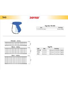 Toko Atk Grosir Bina Mandiri Stationery Jual Alat Label Merk Barang Tag Gun dan Refill Tag Pin Joyko